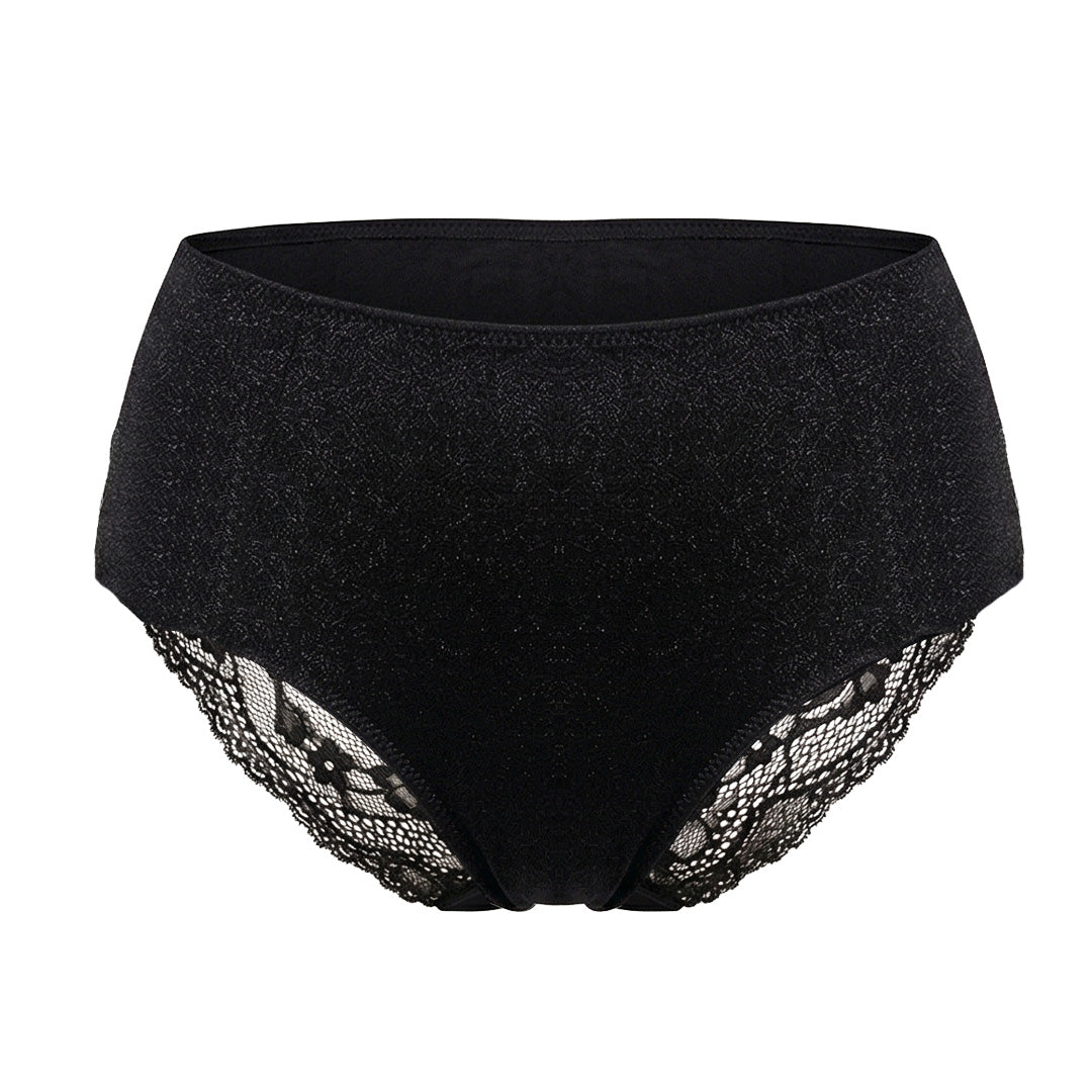 Panty corte láser de frente y detalles de encaje 75195L Lady Carnival