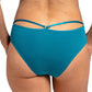 Panty de corte láser con tiras decorativas 75295F Fashion