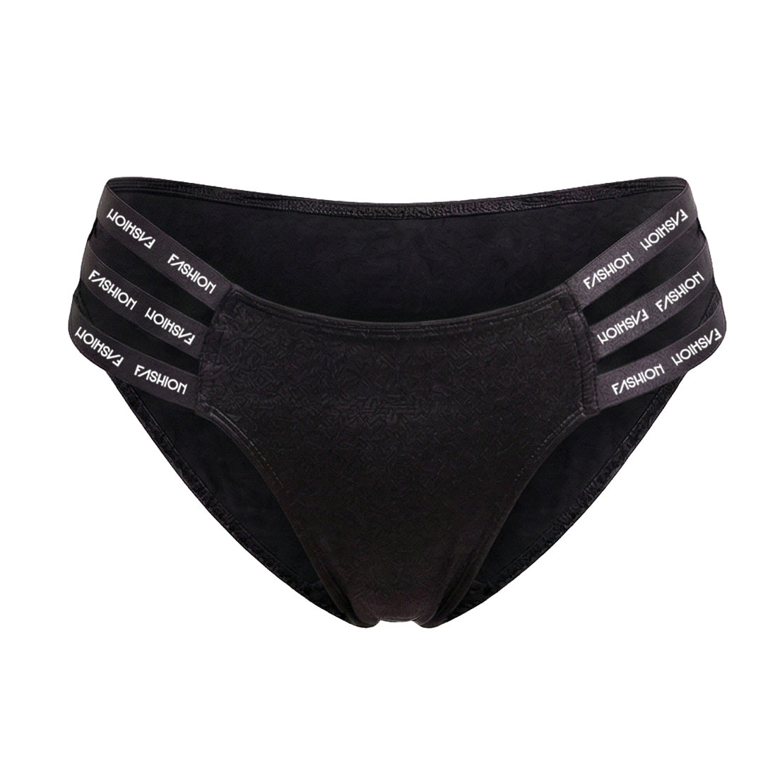 Panty con detalles de tiras en los costados 75308F Fashion