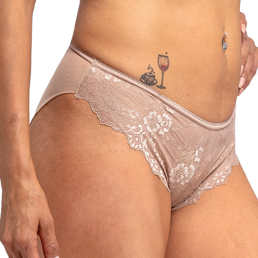 Panty de mesh y encaje 75315L Lady Carnival