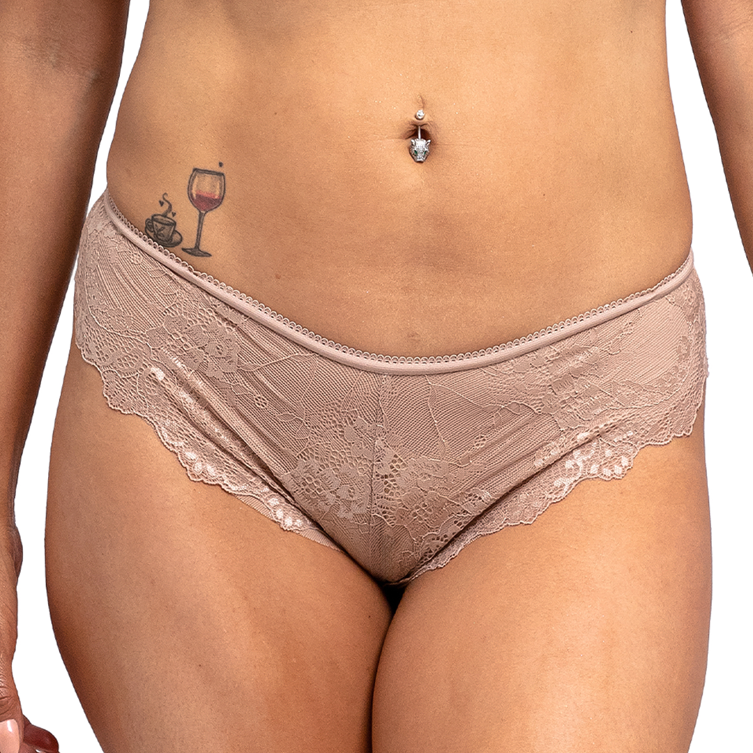 Panty de mesh y encaje 75315L Lady Carnival