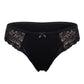 Panty básica con detalles de encaje moka 7535 Carnival