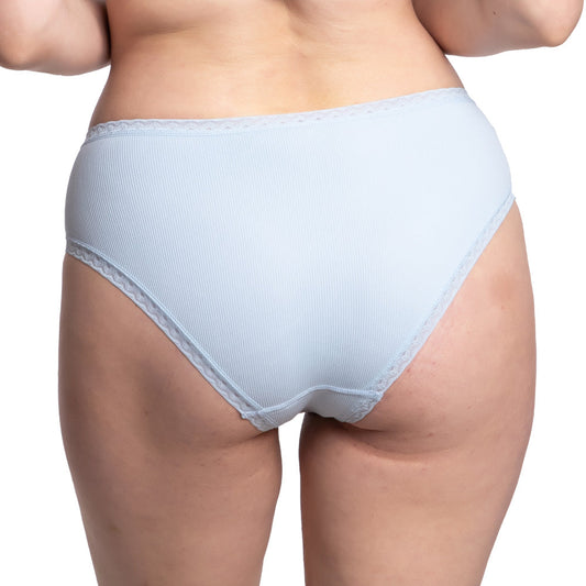 Calzón coordinable azul con detalles de encaje 75431 Carnival Carnival