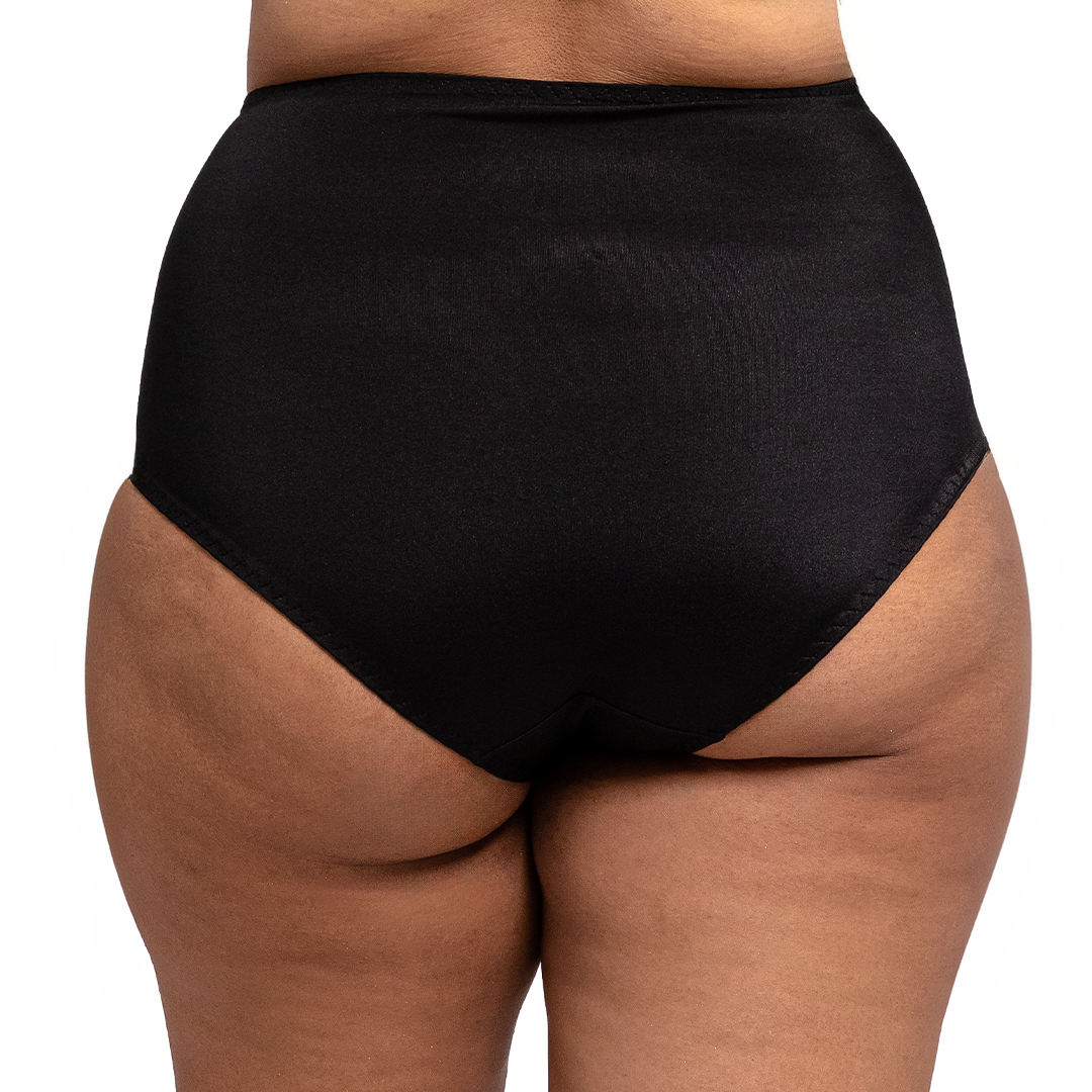 Panty básica con control abdominal  negro 8842 Carnival.