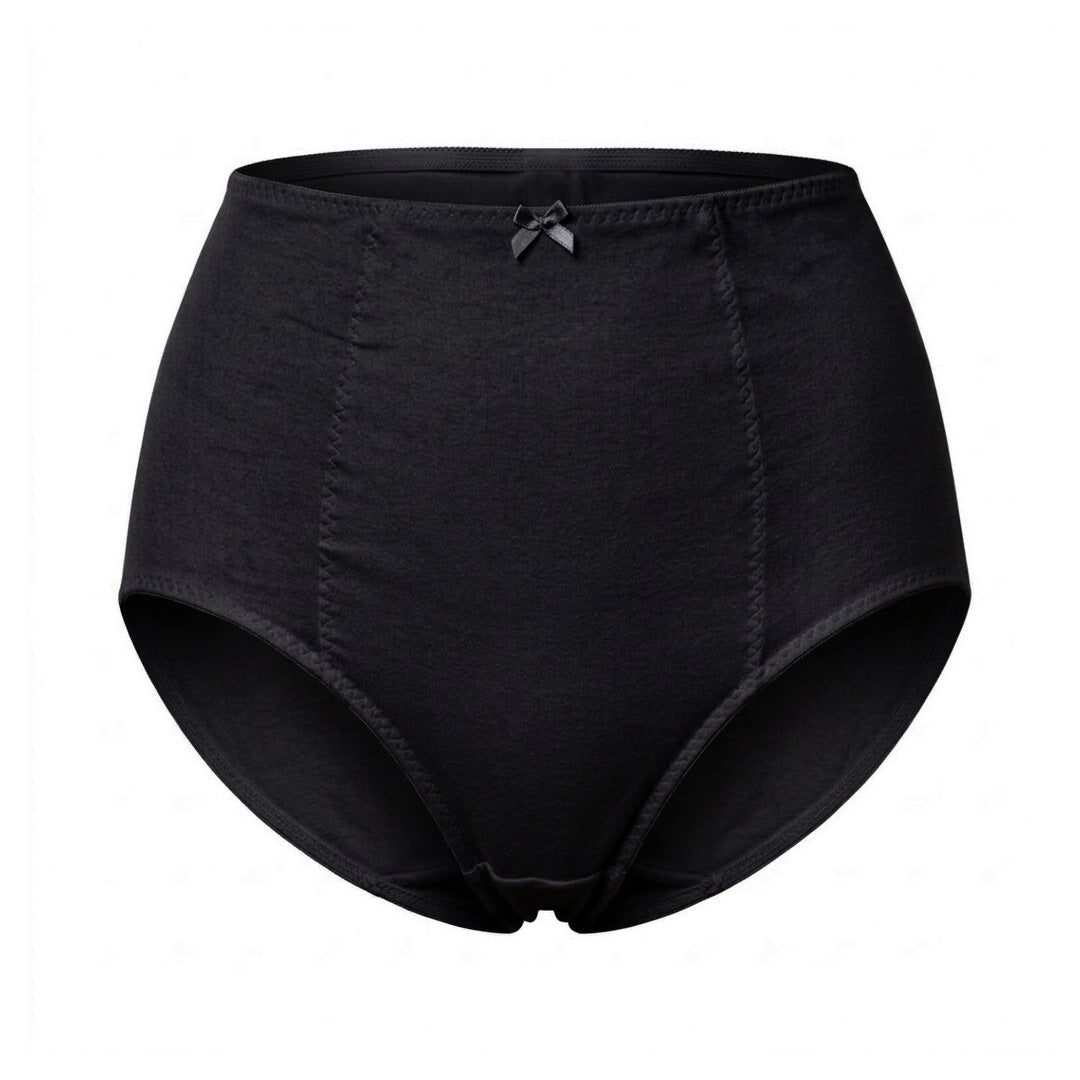 Panty básica con control abdominal  negro 8842 Carnival.