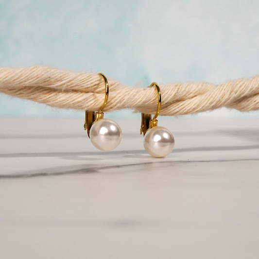 Aretes huggies con perla JYA3416 Carnival Fashion Carnival Lenceria