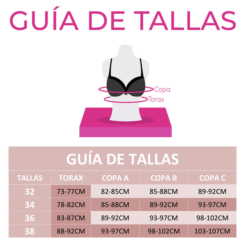 Guía de tallas - Tabla de medidas para encontrar tu talla perfecta