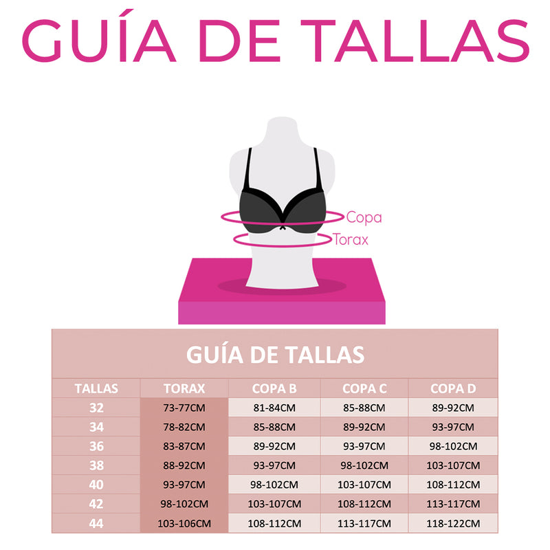 Guía de tallas - Tabla de medidas para encontrar tu talla perfecta
