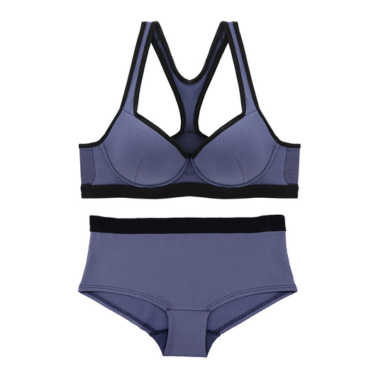 Coordinado con varilla C24523 azul Teens Carnival Lenceria