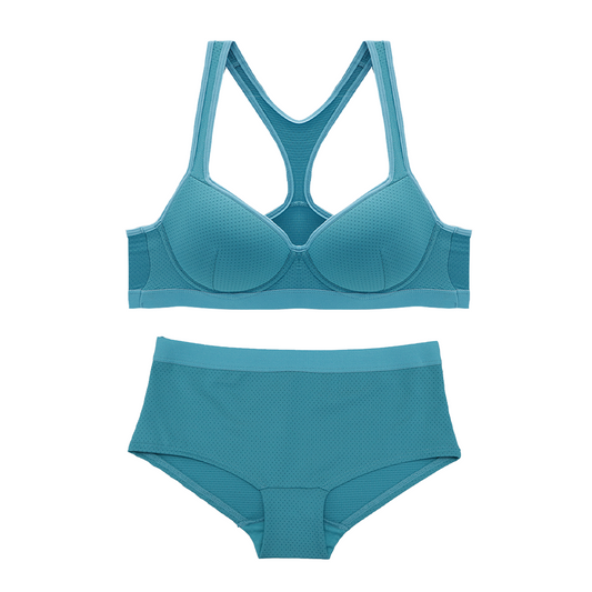 Coordinado con varilla C24523 turquesa Teens Carnival Lenceria