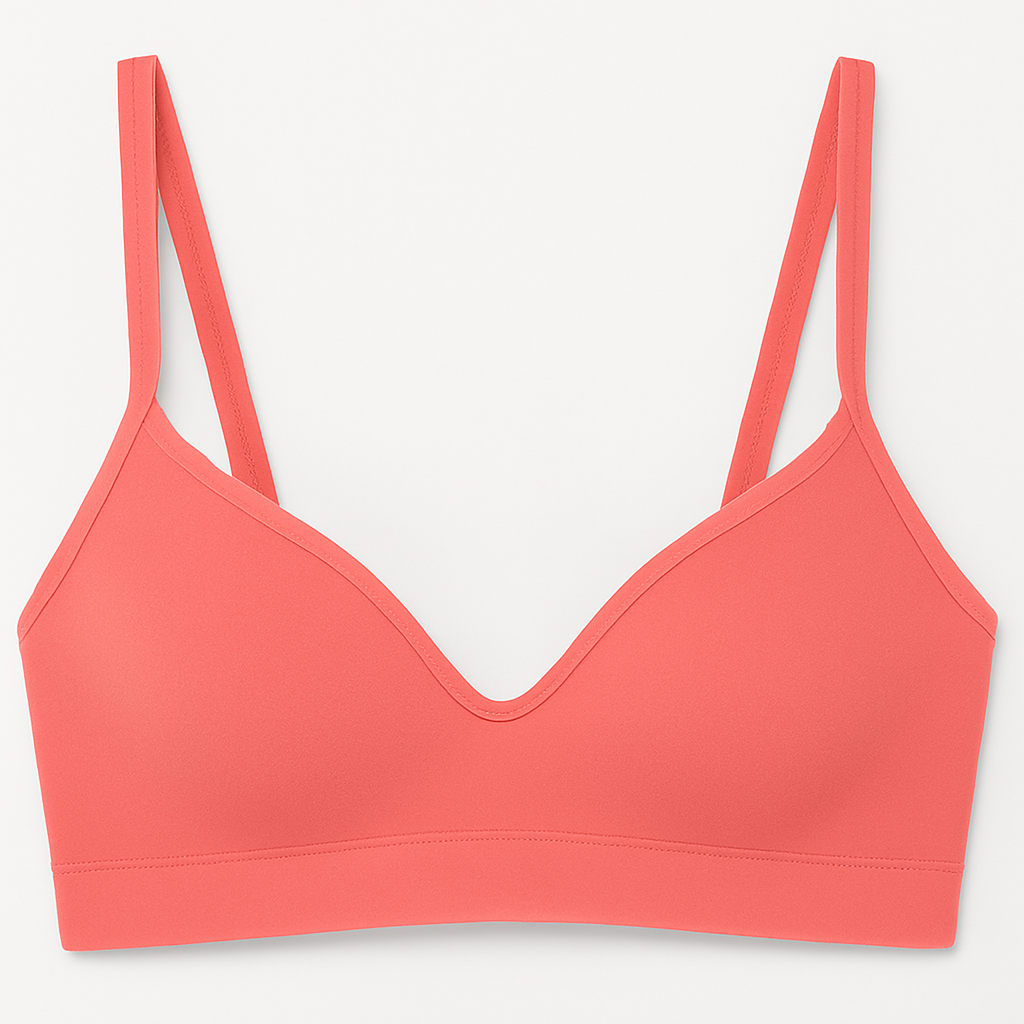 Brasier estilo top deportivo con logo impreso 23780