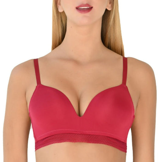 Brasier coordinable sin varilla y detalles de encaje 24467 Carnival Carnival