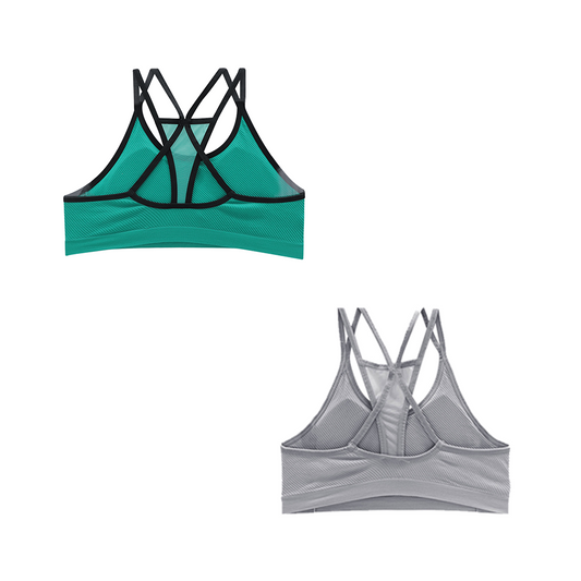 Set de 2 tops con espalda cruzada TP24367 004 Carnival Carnival Lenceria