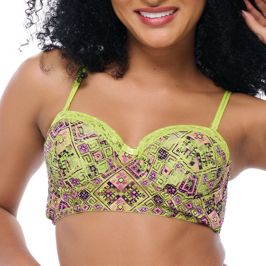Brasier de peto largo 24850  Carnival Fashion Carnival