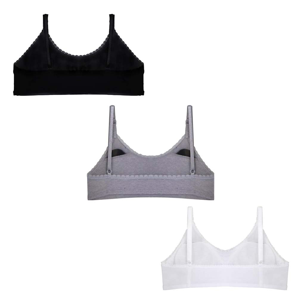 Set de 3 top teen con almohadillas removibles 2832S Teens