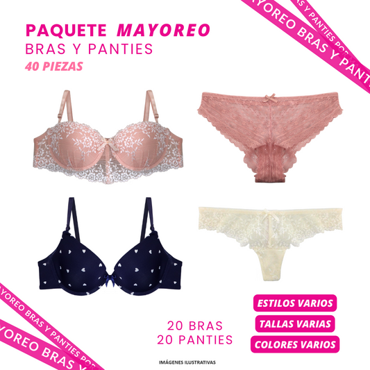 Paquete de 40 piezas a precio de mayoreo PACK 005 MAYOREO Carnival Carnival