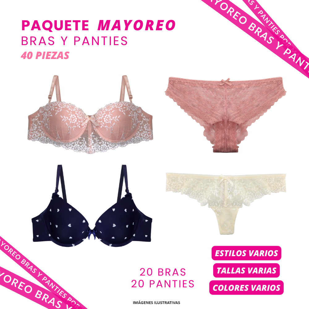 Paquete de 40 piezas a precio de mayoreo PACK 005 MAYOREO Carnival