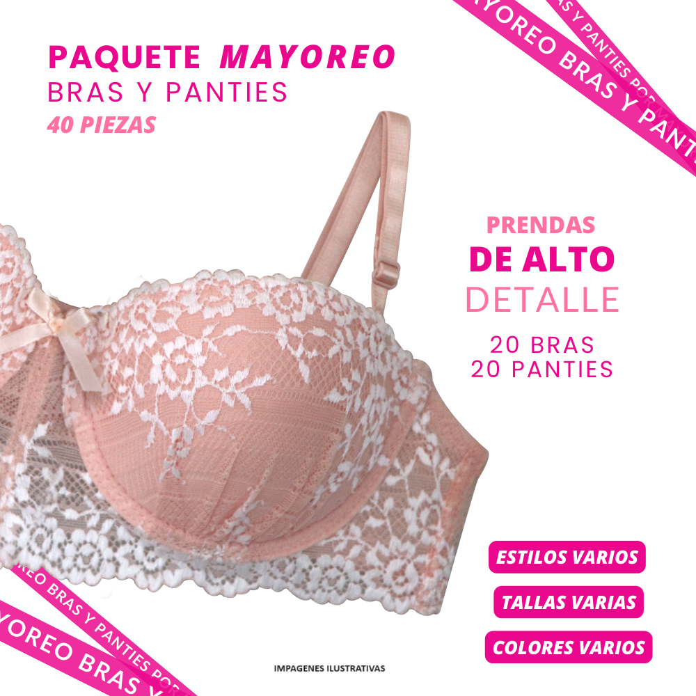 Paquete de 40 piezas a precio de mayoreo PACK 005 MAYOREO Carnival