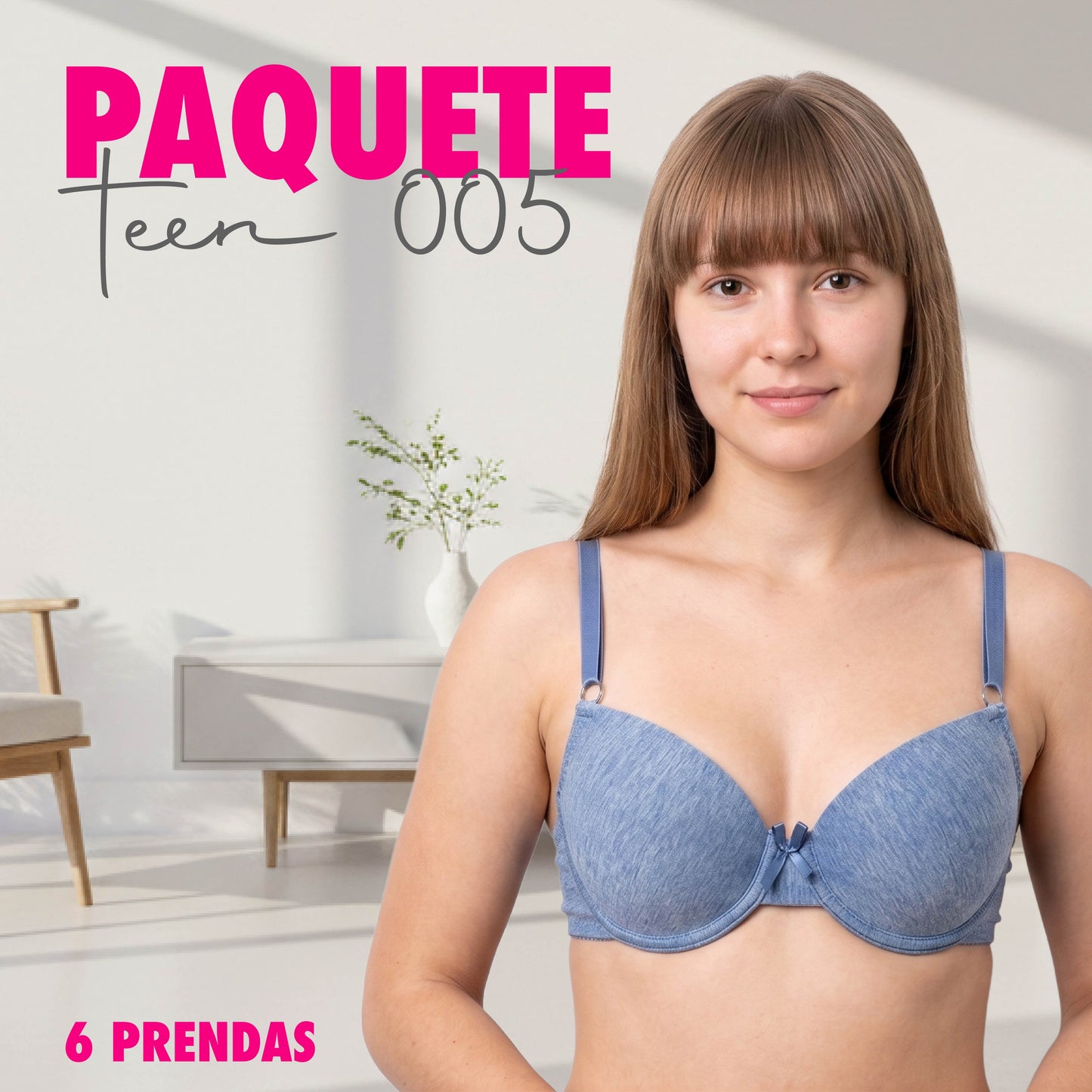 Pack de 6 prendas mixtas PACKTEEN 005 Carnival