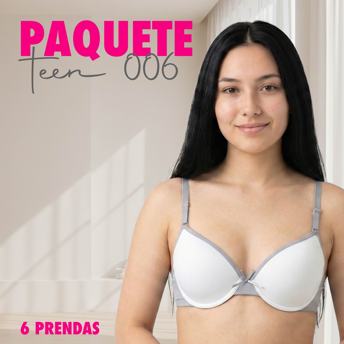 Pack de 6 prendas mixtas PACKTEEN 006 Carnival