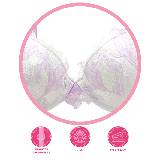 Brasier coordinable con encaje 24806  Lady Carnival Carnival