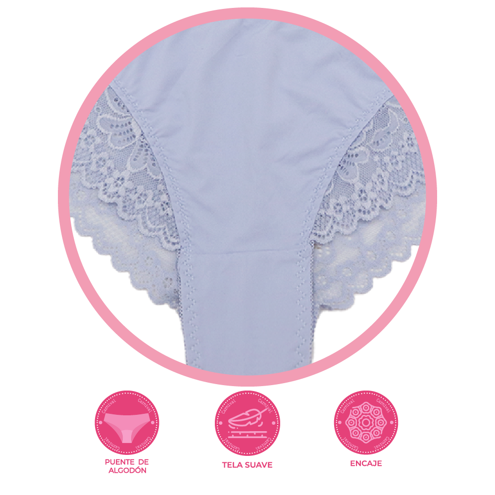 Panty con encaje 74804 Lady Carnival Carnival