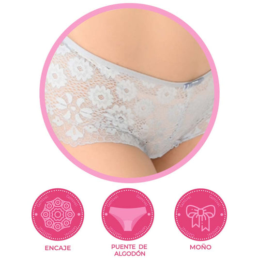 Bóxer coordinable de encaje 74356 Lady Carnival Carnival