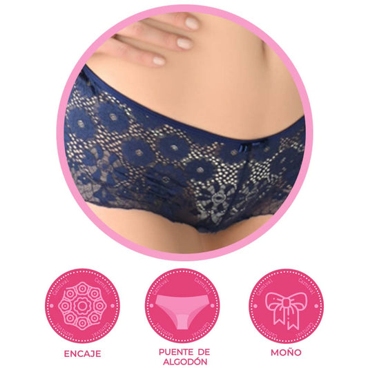 Bóxer coordinable de encaje 74356 Lady Carnival Carnival