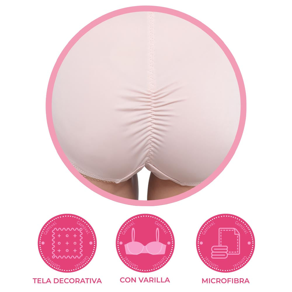 Body strapless con varilla  3316 Lady Carnival