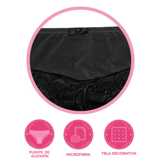 Bóxer coordinable con detalles de encaje 114390 Carnival Carnival